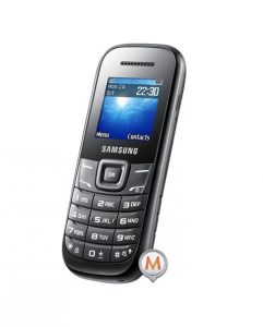 فلاشة E1200M ( عربي - تركي) 1 7772 Samsung E1200M Keystone Black Front Side