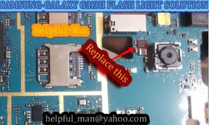 SAMSUNG GALAXY G313H FLASH LIG