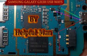 SAMSUNG GALAXY G313H USB WAYS