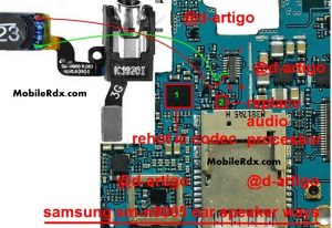 Samsung Galaxy Note 3 SM N9005 Earpiece Speaker Ways Jumper Solution