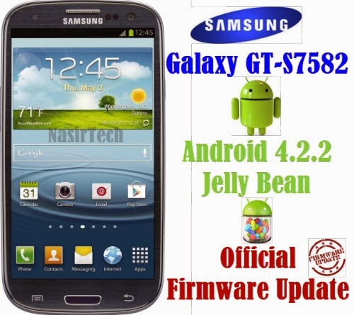 Android 4.2.2 Jelly Bean Official Firmware Update for Samsung Galaxy GT S7582