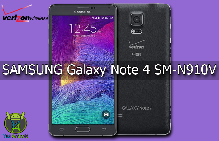 Download N910VVRS2CQA1 Galaxy Note 4 Verizon SM N910V Yes Android
