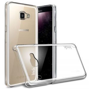 Caso de imak para samsung galaxy a9 pro a9100 2016 funda cristal transparente duro de la