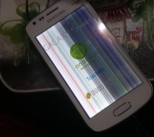 حل مشكلة الخطوط والشاشة البيضاء بعد التفليش S7582 1 2qcjia8