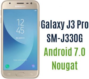 Root Galaxy J3 Pro SM J330G