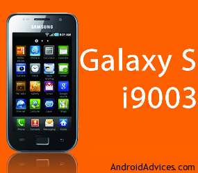 Galaxy S I9003 Logo