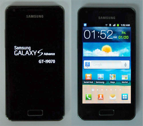 Samsung s GT I9070 Is the Galaxy S Advance 2