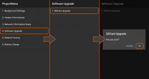 Firmware upgrade