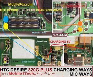 HTC Desire 820G Plus Charging Ways Solution Not Charging Problem