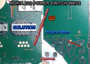NOKIA 220 POWER SWITCH WAYS