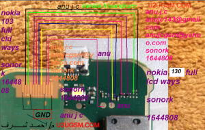 Nokia 130 LCD Display IC Solution Jumper Pr oblem Ways