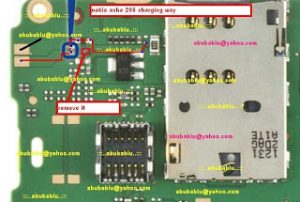 Nokia Aha 206 charging