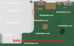 Nokia Lumia 530 Power On Off Button Ways Switch Jumper