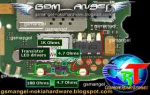 Nokia c2 03 c2 06 c2 08 keypad led backlight jumper ways solution