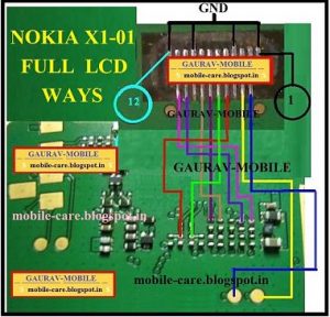 Nokia x1 01 lcd ways