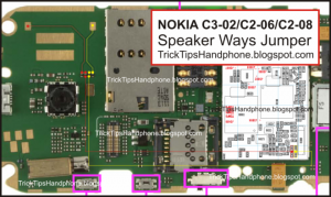 Nokia C2 03 Speaker Ways Jumpe