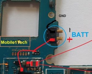 Samsung Galaxy A7 2016 Battery Connector Terminal Jumper Ways