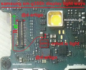 Samsung Galaxy Core 2 G355H Display Light Ways Lcd Solution