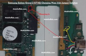 Samsung Galaxy Grand 2 G7102 Charging Ways Usb Jumper Repair Solution