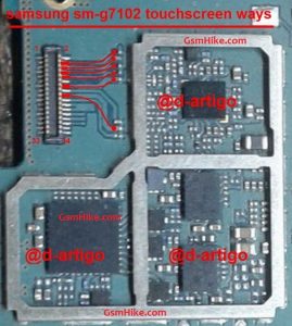 Samsung Galaxy Grand 2 SM G7102 Touch Screen Ways Solution Jumper