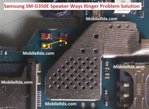 Samsung SM G350E Speaker Ways Ringer Problem Solution