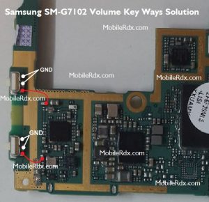 Samsung SM G7102 Volume Button Ways Key Jumper Solution