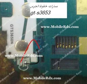 Samsung s3653 Corby mic ways jumper