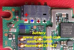 battery connector huawei ascend y520 u22