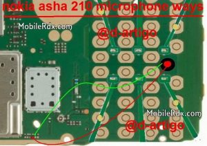 nokia 210 mic ways solution