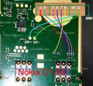 nokia c1 00 lcd display ways w