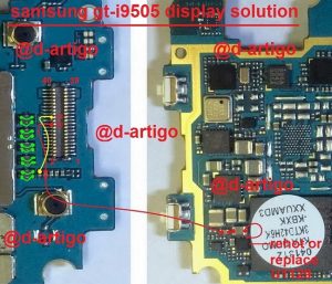 samsung gt i9505 display solution