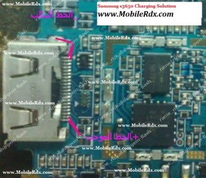 مسار شحن S3650 1 samsung s3650 charging solution