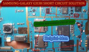 مسارات واعطال G313 6 حل مشكلة التماس الكهربائي داخل الجهاز