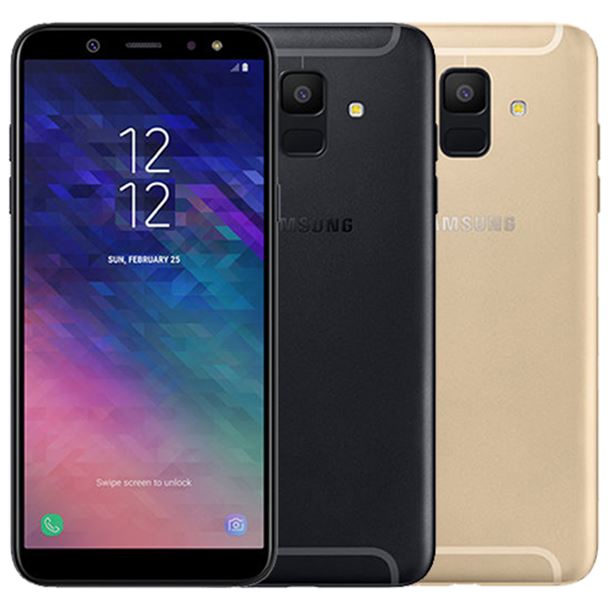 0009359 samsung galaxy a6 2018 dual sim sm a600f 32gb black gold 610