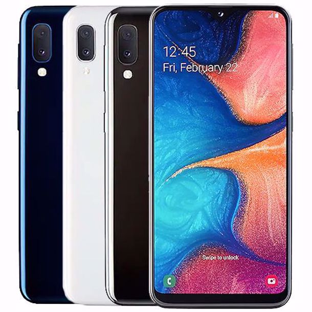 0010877 samsung galaxy a20e dual sim sm a202f 32gb black white blue coral 610