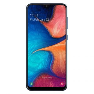 0017164 samsung galaxy a20 32gb mavi sm a205f