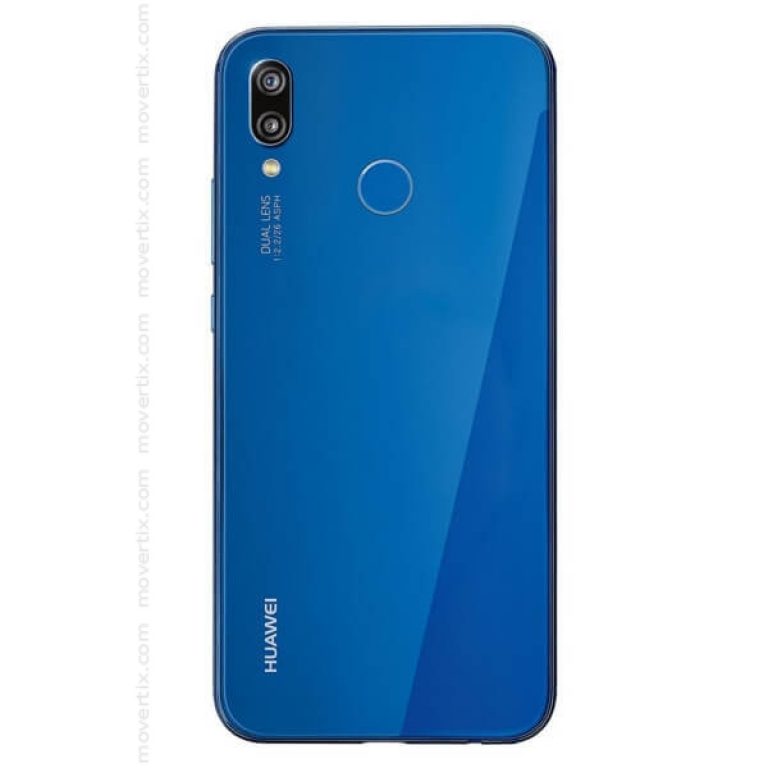 huawei p20 lite dual sim en azul ane lx1 frente