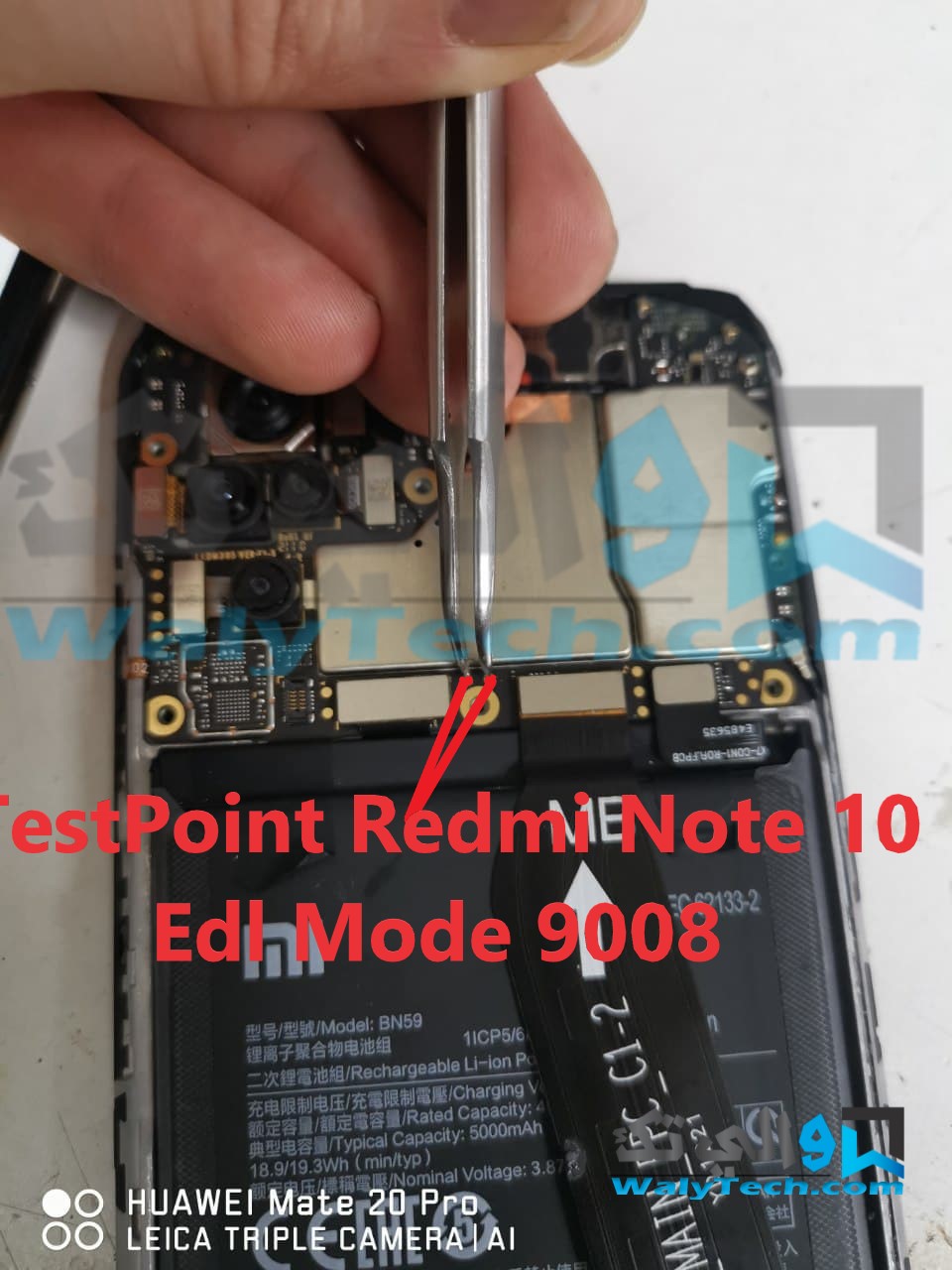 TestPoint Redmi Note 10 Edl Mode 9008