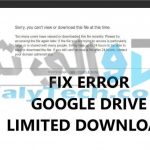 Fix Google Drive