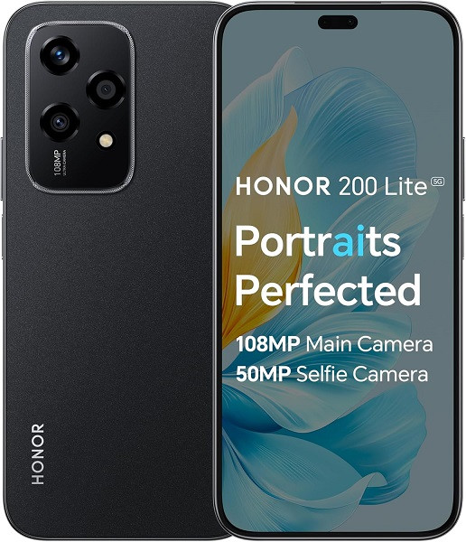 0.43088600 1720684580 honor 200 lite 5g dual sim 256gb black 12gb ram global version