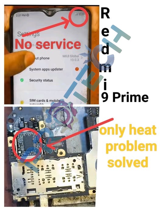 NO SERVICE
