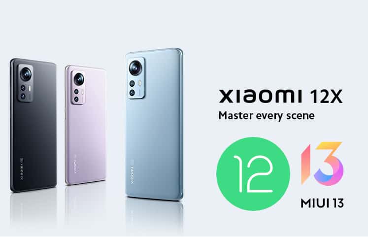 xiaomi 12x android 12 miui 13 new