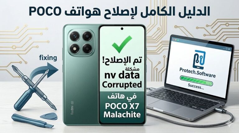 طريقة اصلاح Redmi Note 14 Pro 5G / POCO X7 (malachite) مشكلة NV Data Corrupted بدون وجود السيرت الأساسي BOOTLOADER UNLOCKE...