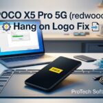 مشكلة وقوف هاتف POCO X5 Pro 5G (redwood) على الشعار (Hang on Logo) بعد التحديث أو بسبب خطأ في النظام أو تعارض في ملف الـ U...