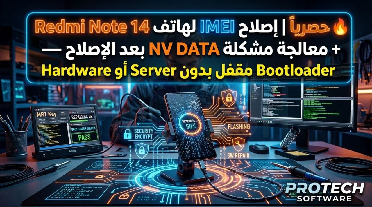 🔥 حصرياً | إصلاح IMEI لهاتف Redmi Note 14 Tanzanite OS2 + معالجة مشكلة NV DATA بعد الإصلاح — Bootloader مقفل بدون Server أو Hardware 1 Photo 2026 10 04 13 24 34